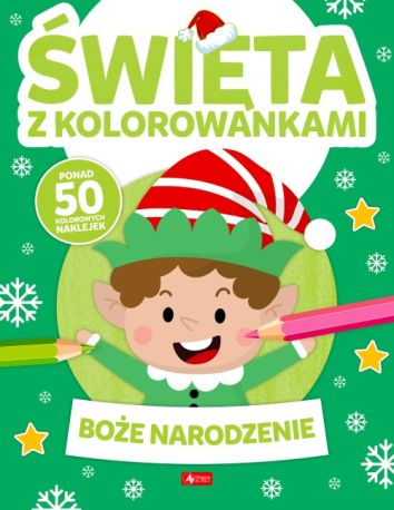 Święta z kolorowankami Pakiet 4w1 - 2